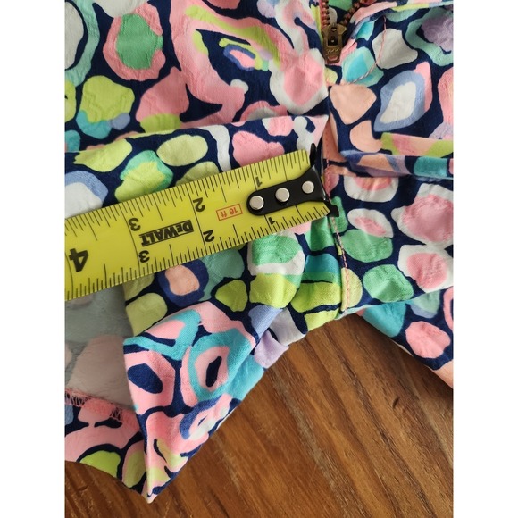 Lilly Pulitzer Gypsy Jungle Ellie Shorts Low Rise Size 00 Old Money Quiet Luxury - Picture 8 of 10